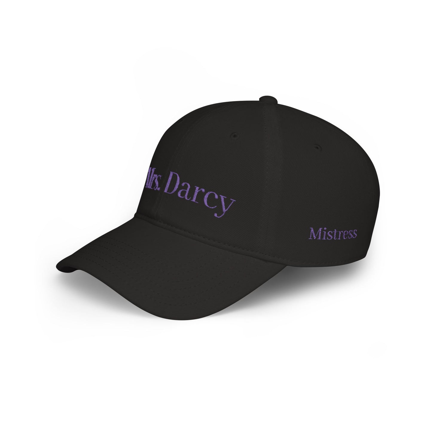 Mrs. Darcy “Mistress” Cap — Low-Profile Cotton Twill Hat