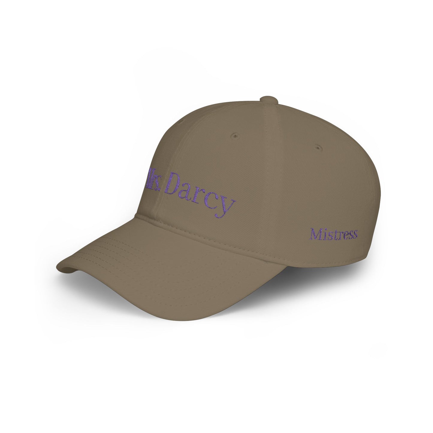 Mrs. Darcy “Mistress” Cap — Low-Profile Cotton Twill Hat