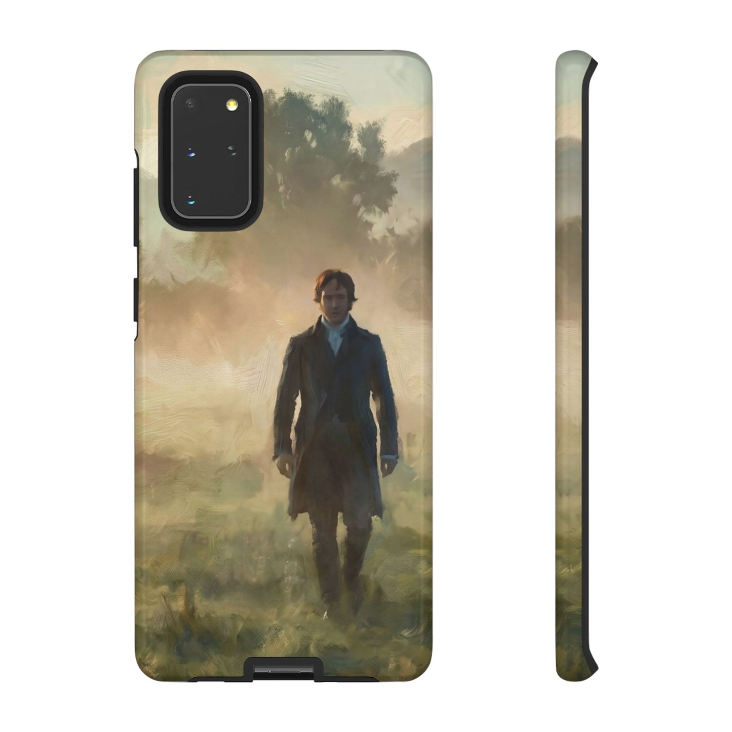 Mr. Darcy in the Morning Mist Phone Case — Samsung Galaxy & Google Pixel (Rugged Dual-Layer)