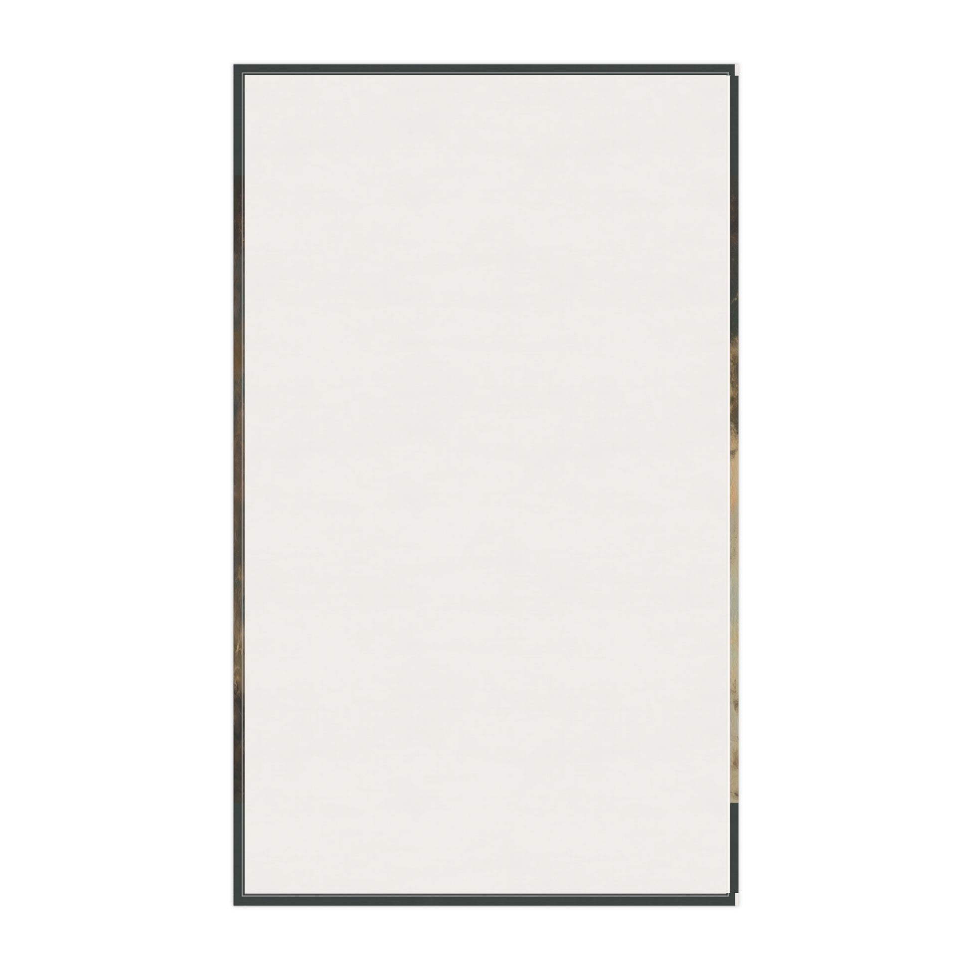 white back of kitchen towel