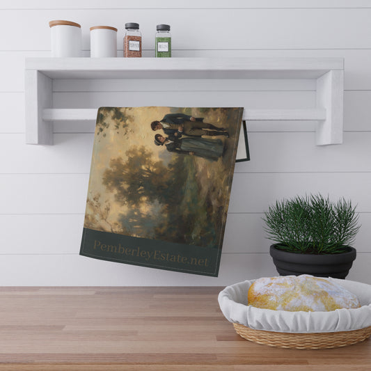 Kitchen Towel hanging on  bar