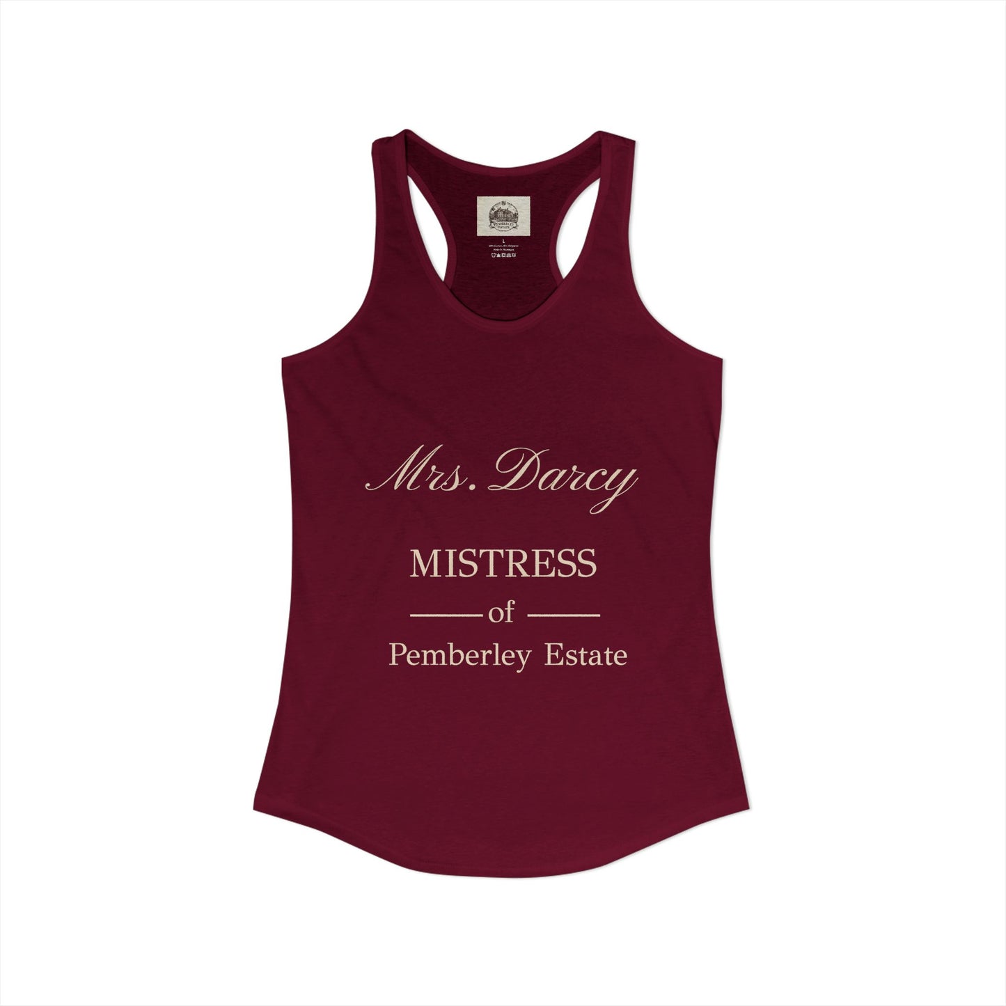 Mistress of Pemberley Estate | Women’s Racerback Tank