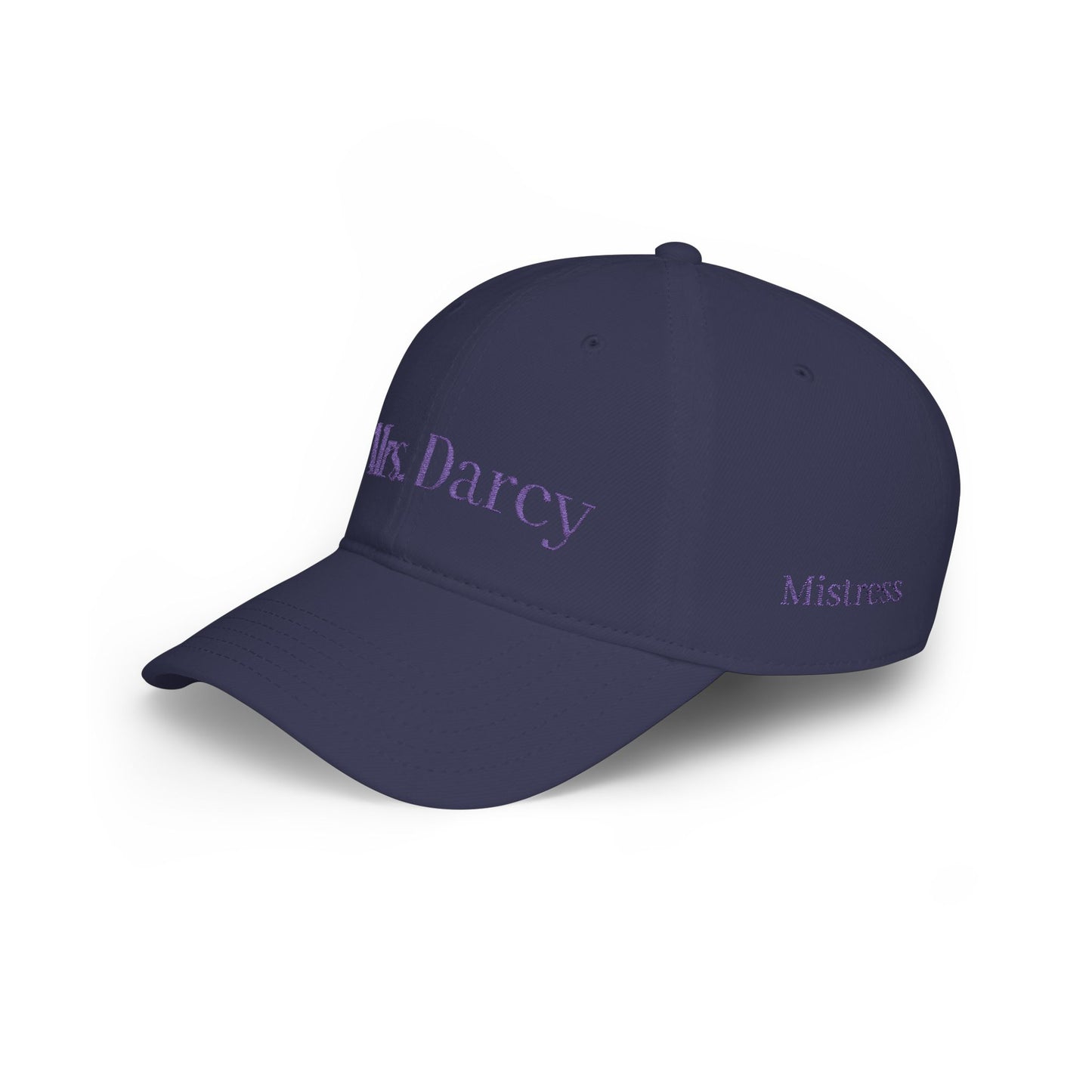 Mrs. Darcy “Mistress” Cap — Low-Profile Cotton Twill Hat