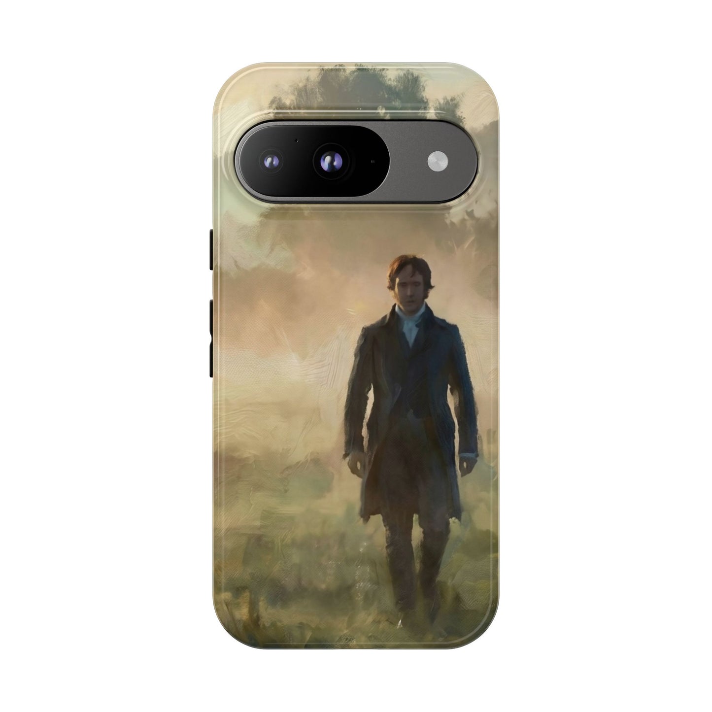 Mr. Darcy in the Morning Mist Phone Case — Samsung Galaxy & Google Pixel (Rugged Dual-Layer)