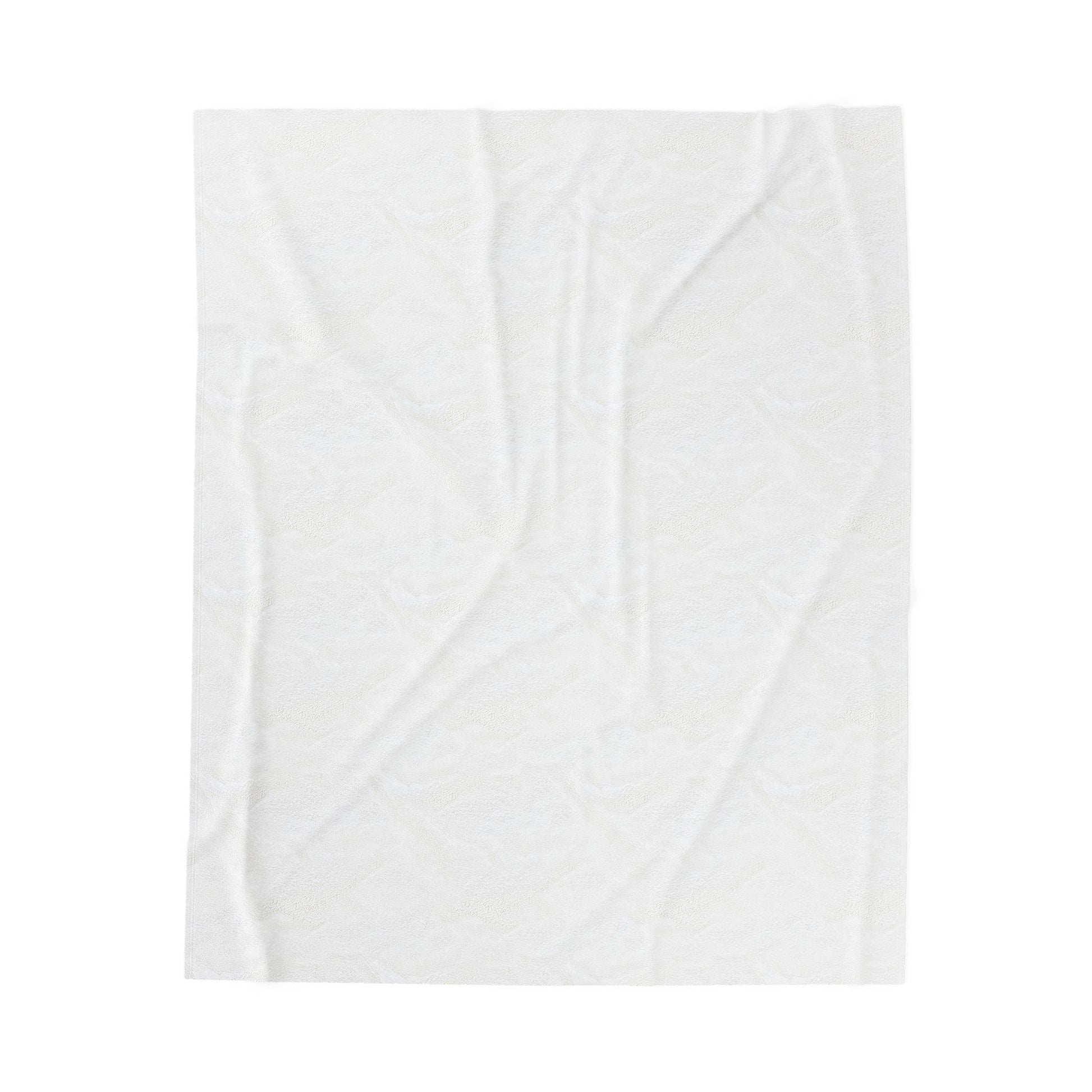 White textured fabric swatch on a white background
