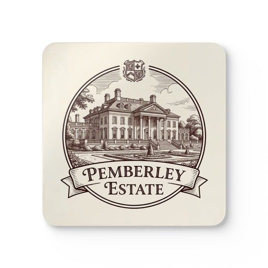 Official Pemberley Estate Table Coasters — Set of 4