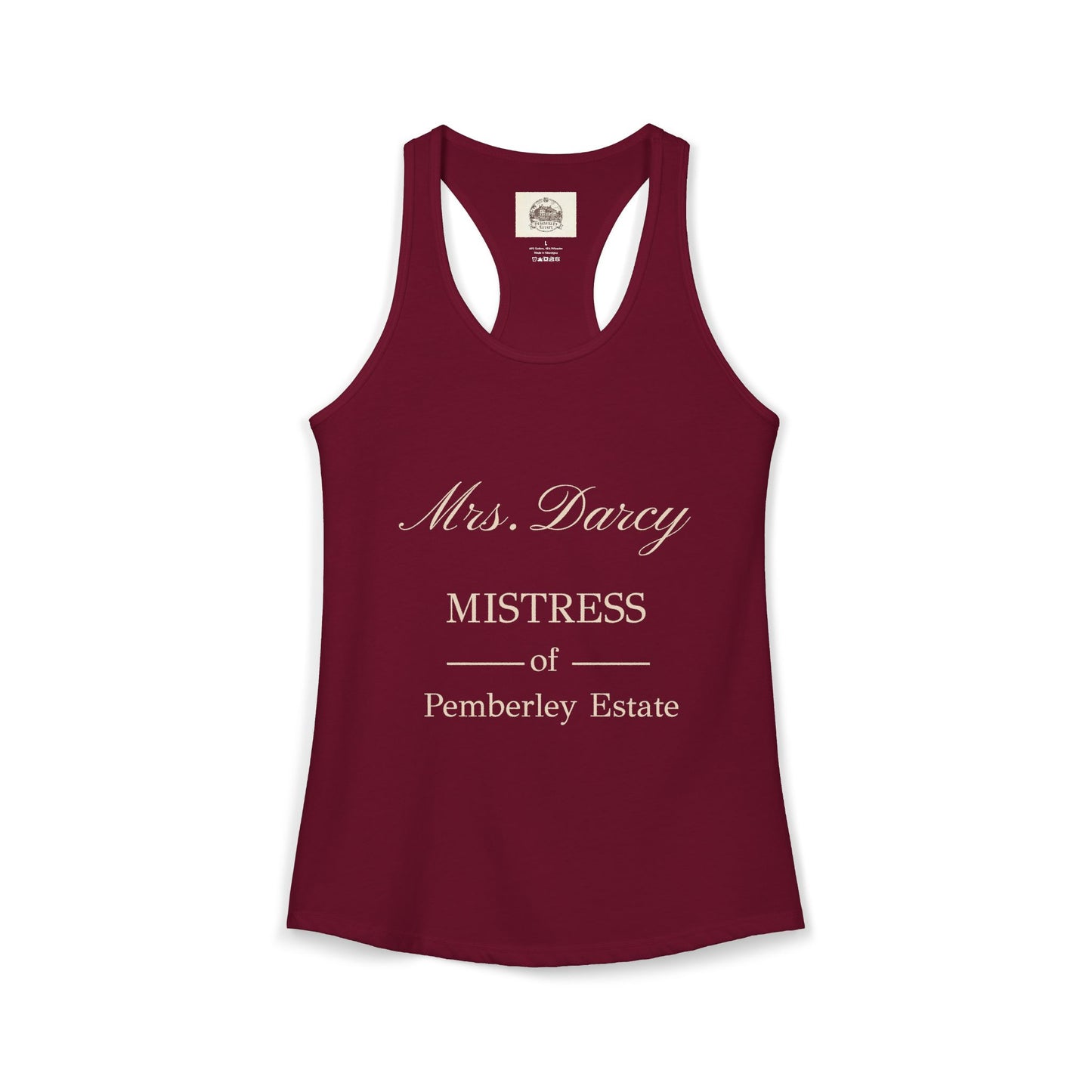 Mistress of Pemberley Estate | Women’s Racerback Tank
