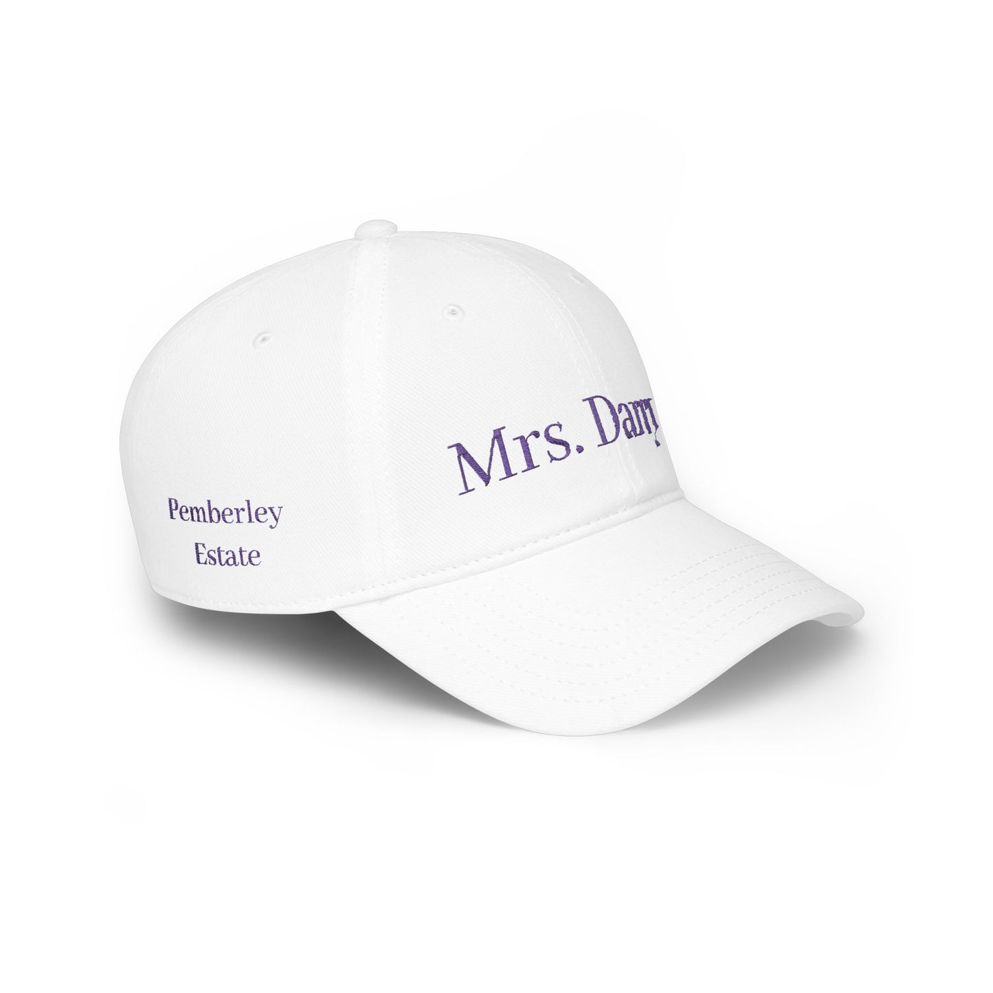 Mrs. Darcy “Mistress” Cap — Low-Profile Cotton Twill Hat