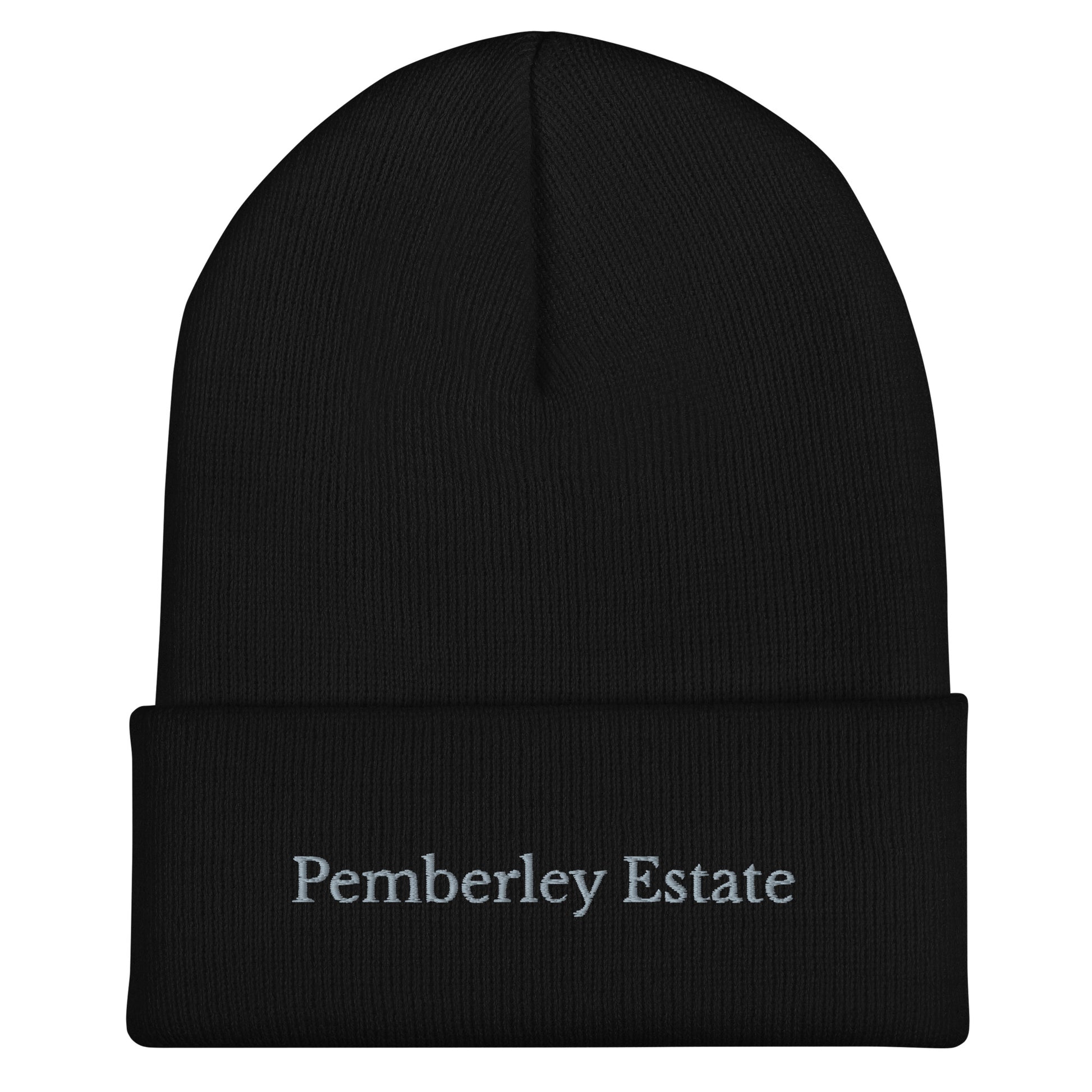 black beanie hat