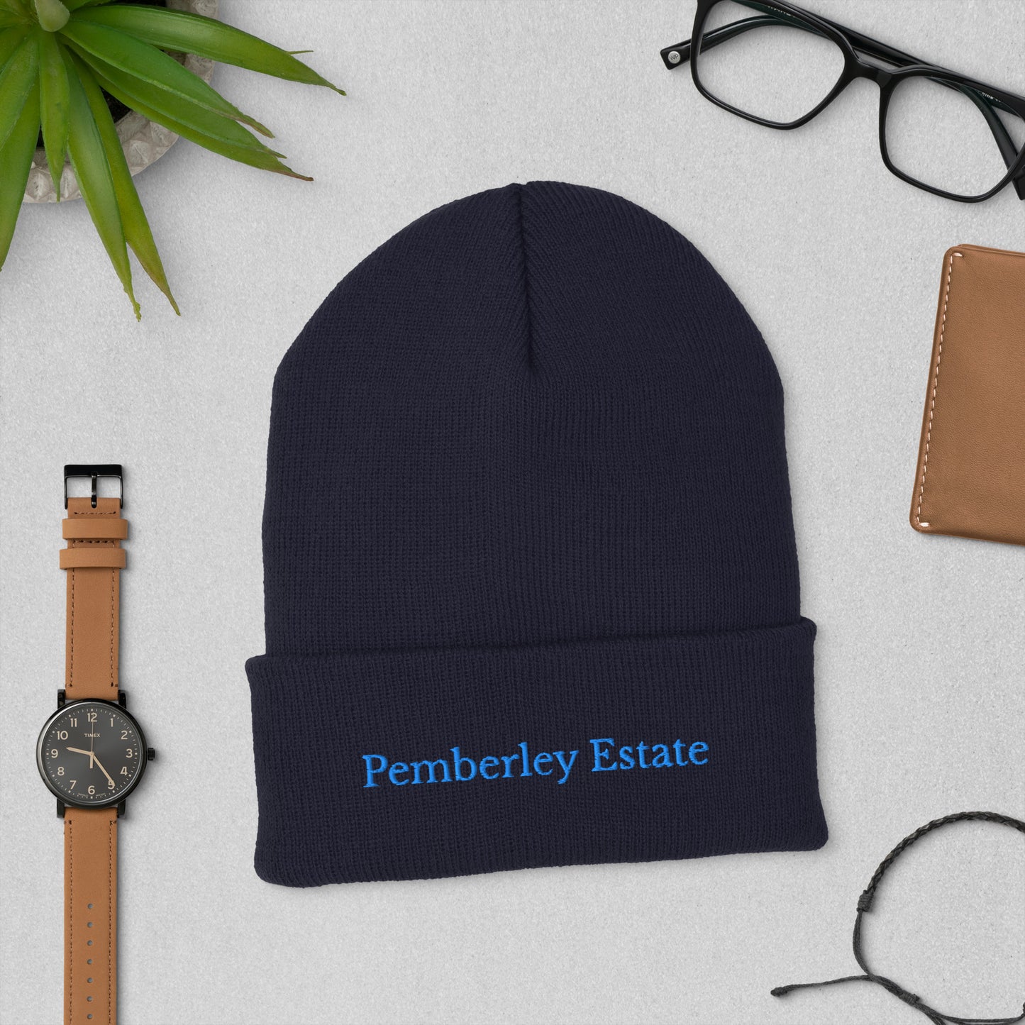 navy blue beanie